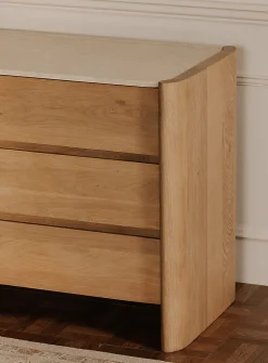 Lane six-drawer dresser
