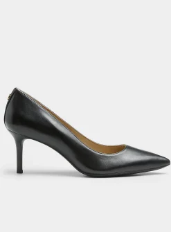 Lanette leather pumps
