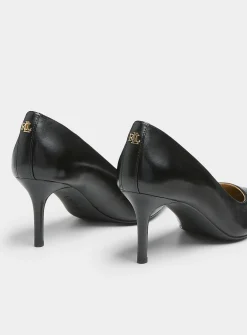Lanette leather pumps