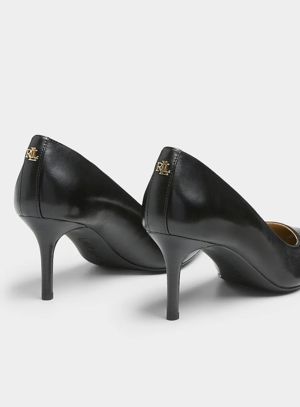 Lanette leather pumps