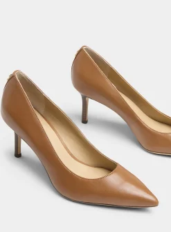 Lanette leather pumps