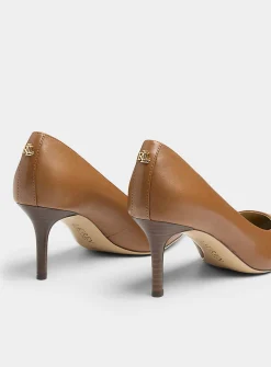 Lanette leather pumps