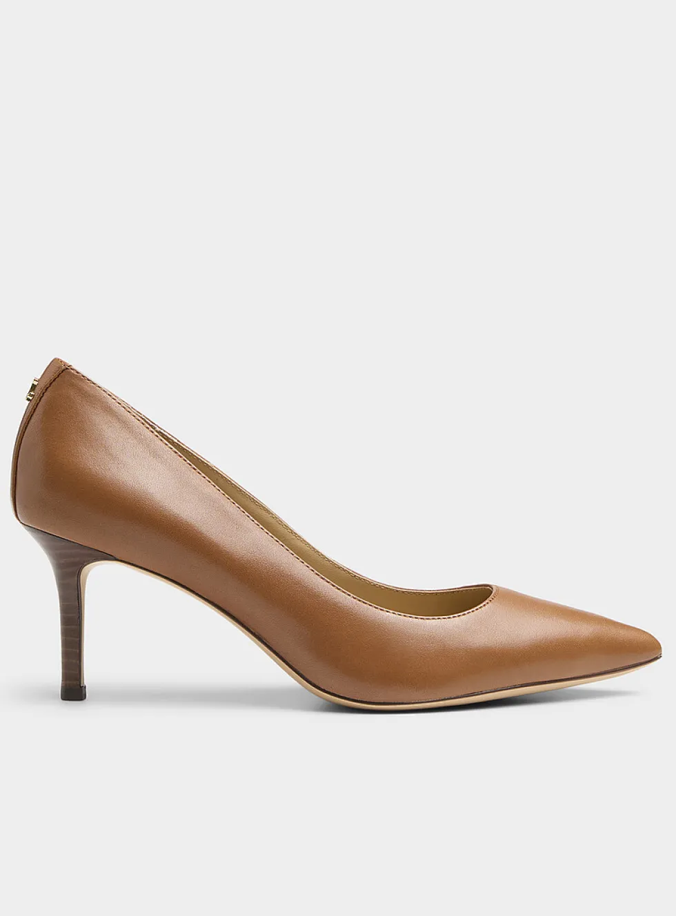 Lanette leather pumps