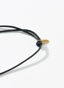 Lapis lazuli cord necklace