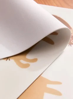 Large cats vinyl placemats