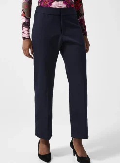 Large cuff straight leg pant