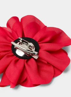 Large flower brooch