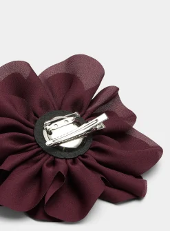 Large flower brooch