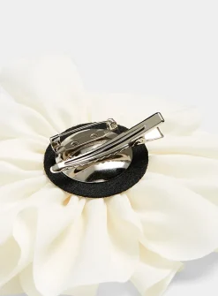 Large flower brooch