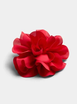 Large flower brooch