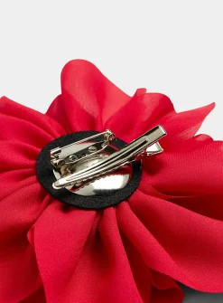 Large flower brooch