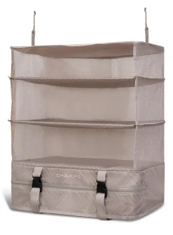 Large foldable travel wardrobe