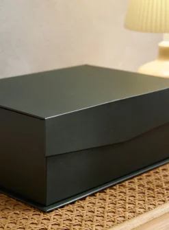 Large green jewellery box