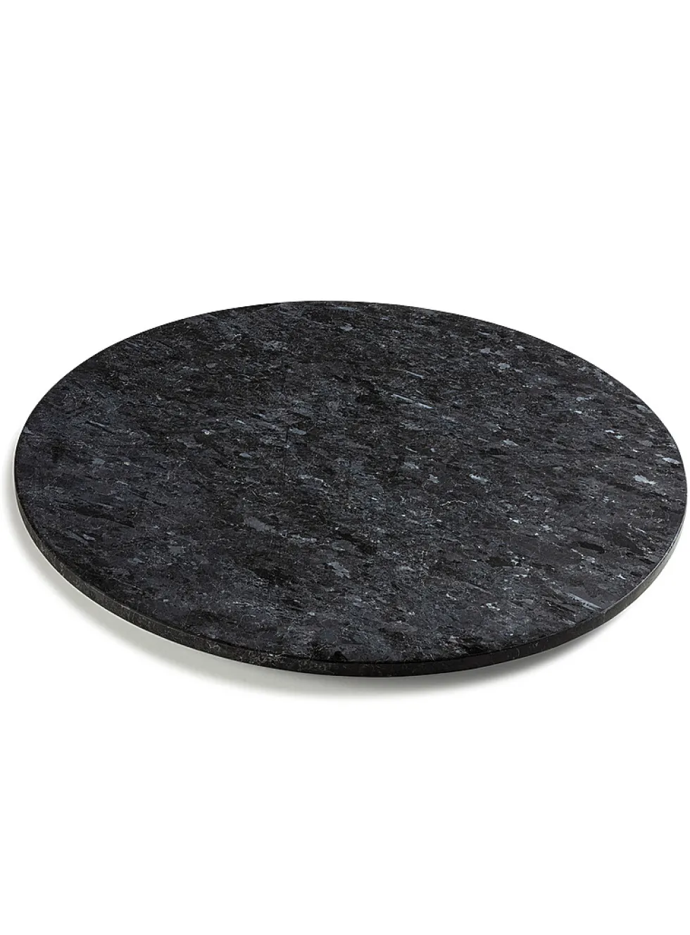Large marble swivel tray