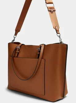 Large minimalist work tote bag