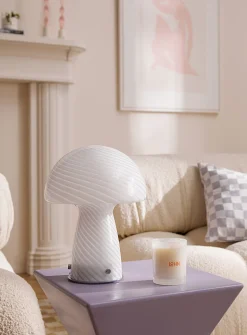 Large mushroom table lamp