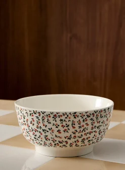 Large retro cat heart bowl