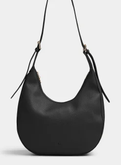 Large rounded hobo bag