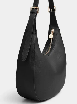 Large rounded hobo bag