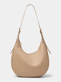 Large rounded hobo bag