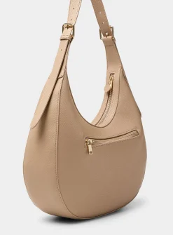 Large rounded hobo bag