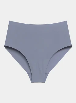 Laser-cut high-waist cheeky panty