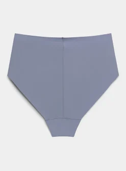 Laser-cut high-waist cheeky panty
