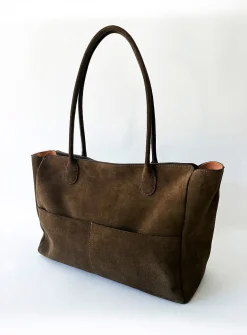 L'Éditrice suede bag