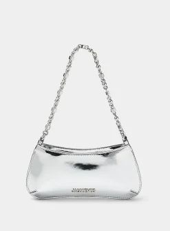 Le Petit Bisou chrome handbag