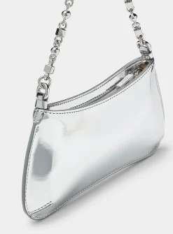 Le Petit Bisou chrome handbag