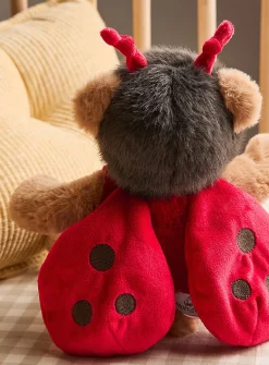 Leah ladybug teddy bear plush