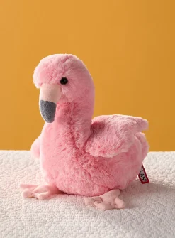 Leggie pink flamingo plush