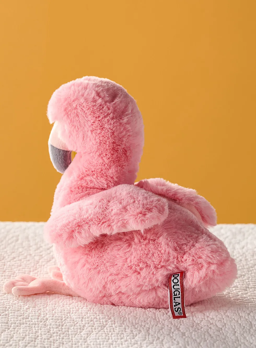 Leggie pink flamingo plush