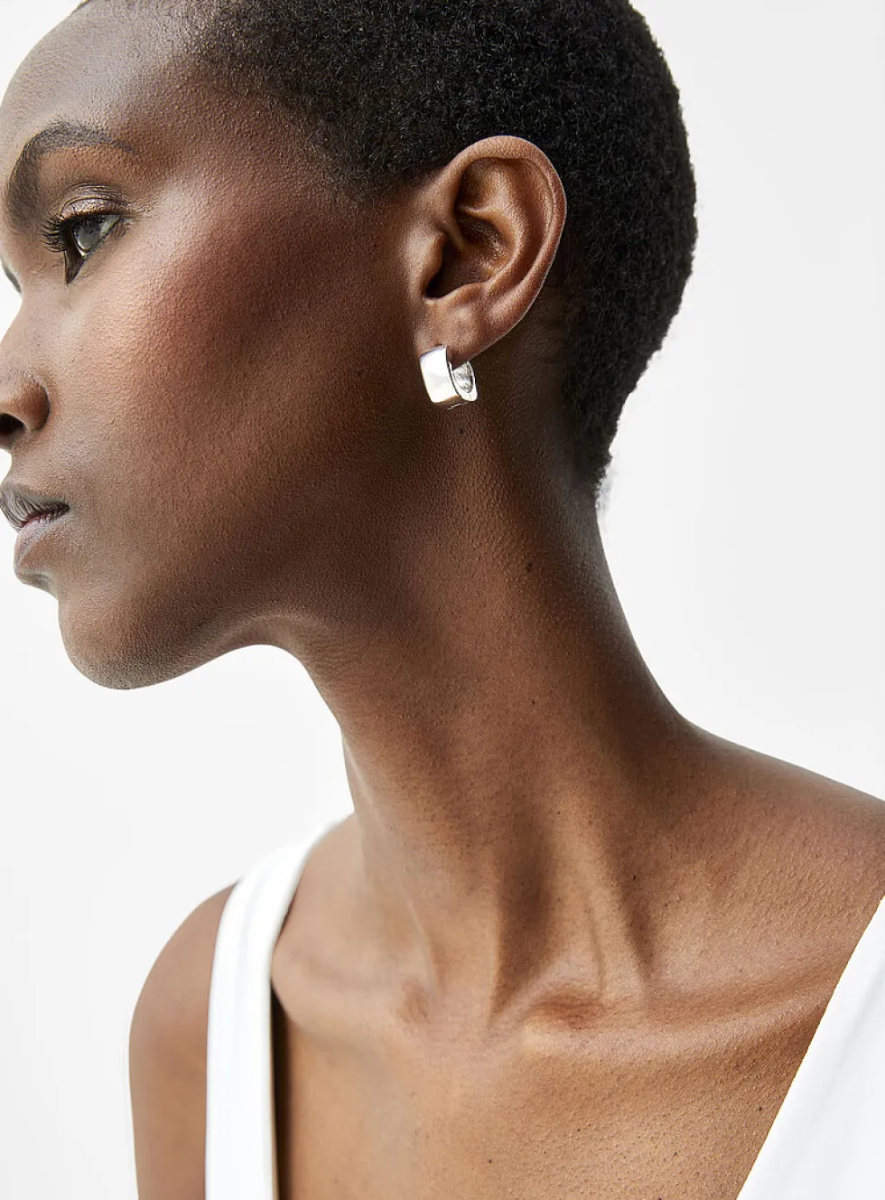 Lennox chunky square hoops