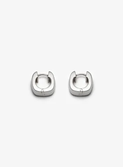 Lennox chunky square hoops