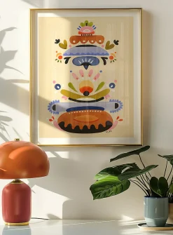 Les méduses art print