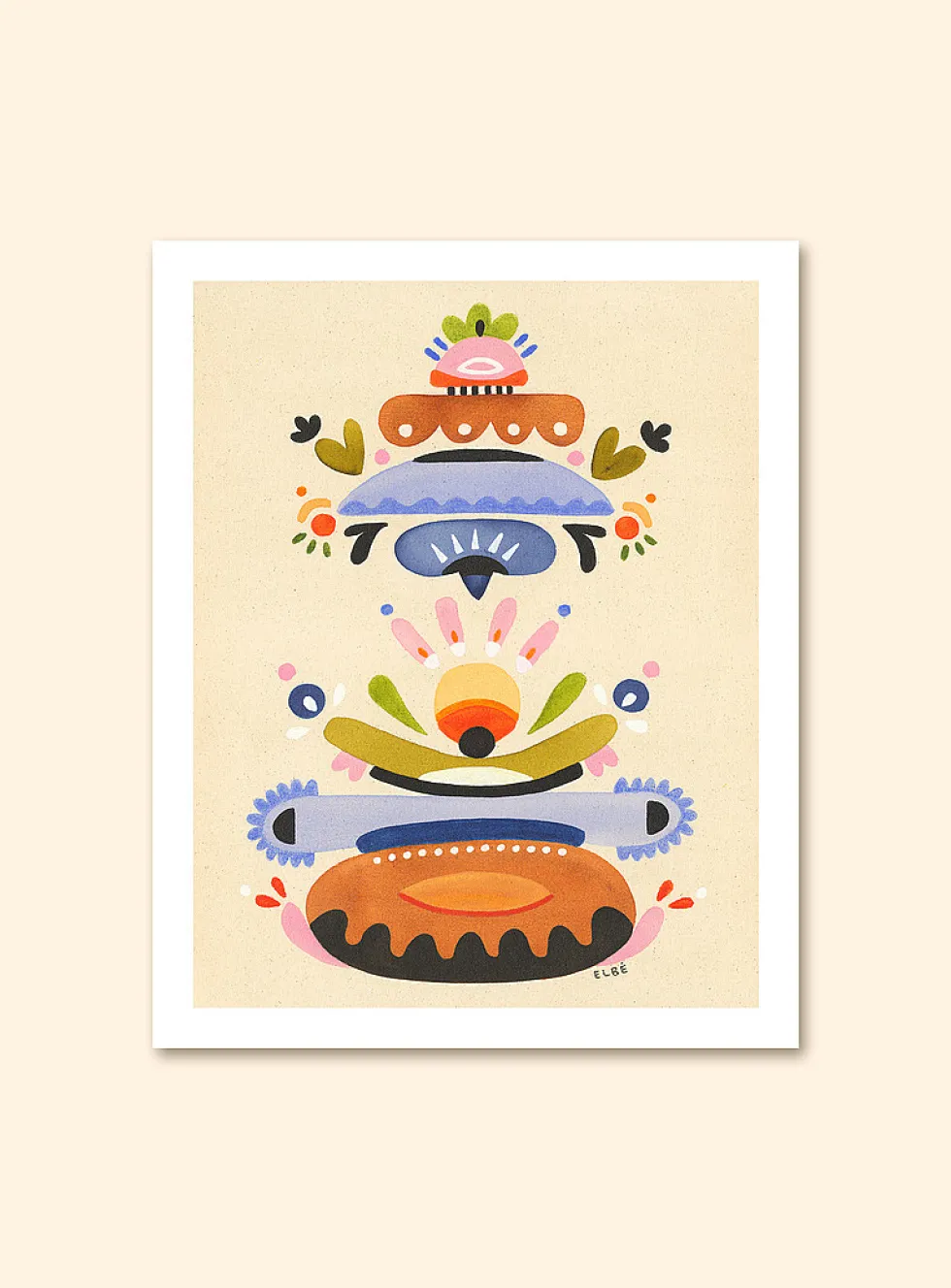Les méduses art print