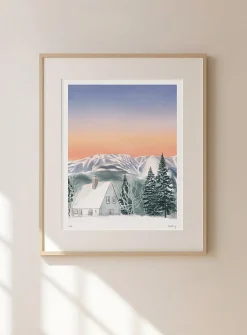 Les Monts Chic-Chocs art print