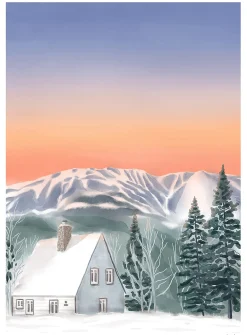Les Monts Chic-Chocs art print