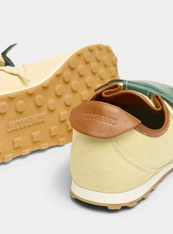 Les Tennis leaf lace-guard sneakers