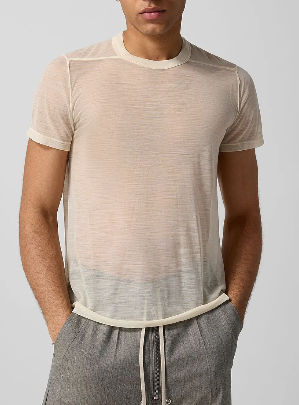 Level sheer T-shirt
