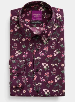 Liberty painterly floral shirt
