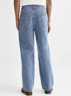 Light blue 5-pocket jean