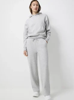 Light fleece jersey hoodie