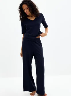 Light linen pyjama pant