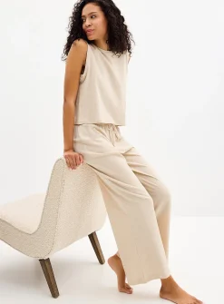 Light linen pyjama pant