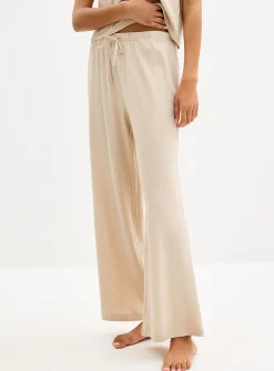Light linen pyjama pant