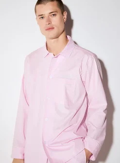 Light pink poplin shirt