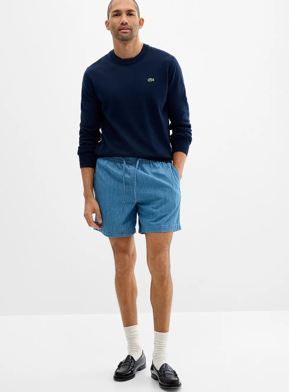 Lightweight denim short