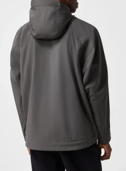 Lightweight hooded anorak